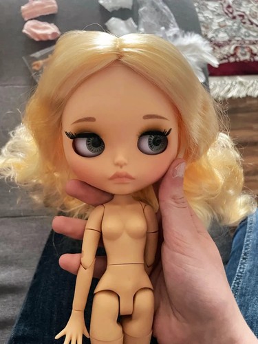 Blythe doll neo blonde - blonde, hair