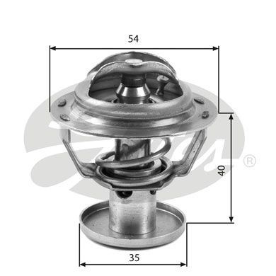 Gates thermostat for jaguar - gates,