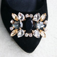 Rhinestone Crystal Shoes Clips