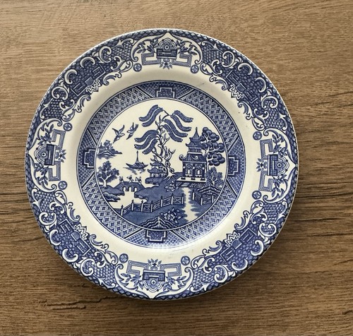 Vintage old willow bread - willow,
