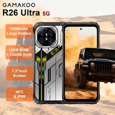 R26 Ultra Rugged Smartphone 256G Unlocked Mobile Phone Dual Sim 5G 10000mAh