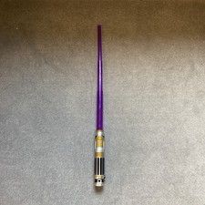Star Wars Mace Windu Lightsaber Purple Electronic Light Sound Motion Hasbro 2016