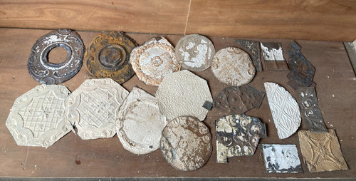 Antique tin ceiling - ,