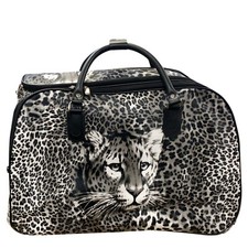 Unisex Printed Wheeled Trolley