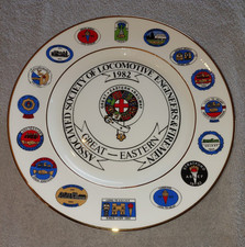 Railway Memorabilia,  1982 (ASLEF) Commemorative Plate.