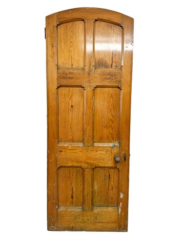Victorian panel pitch pine - 6,