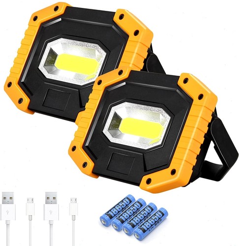 Rechargeable led work - 2×rechargeable,