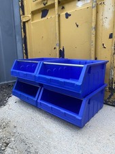 4x Dexion Maxi 4145 Storage Bins 21L for Workshop Garage Van Crafts Wall Stack 