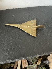 Vintage Brass CONCORDE Model Aircraft  (No Stand)  ✅