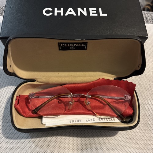 Chanel rimless glasses frames - chanel,