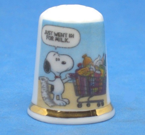Birchcroft china thimble - china, --