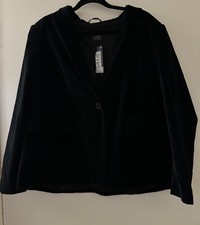 M&S Cotton Black Velvet