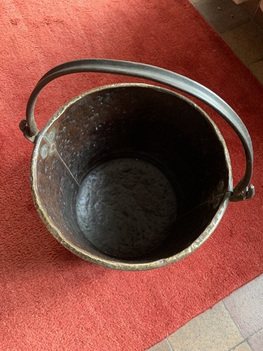 Victorian antique brass - brass, coal
