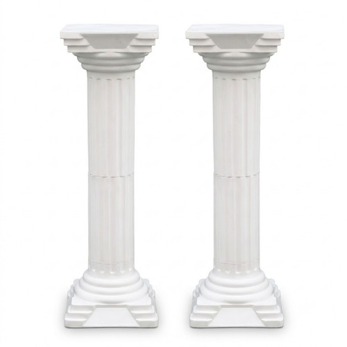Roman column prop white - roman,