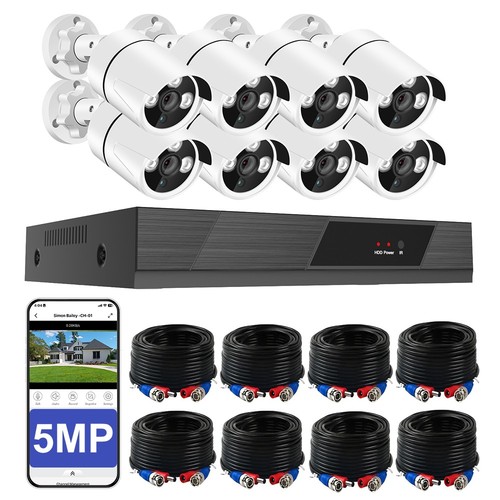Channel cctv system 8pcs - channel,