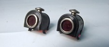Hornby O gauge lamp tops, red