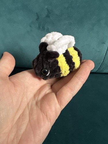 Mini plush bee - soft, toy,