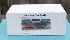 Northern Fine Scale - Gauge 1 / 1/32 Scale 5 Plank LMS Vac Fitted Wagon Bauxite