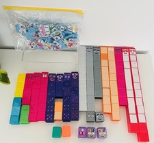 CBeebies Alphablocks Letters 57 Foam Tiles & Numberblocks 129 Blocks 