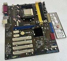 Asus M2N68 REV. 2.01G Socket AM2 AMD Motherboard with Back Plate & Athlon CPU