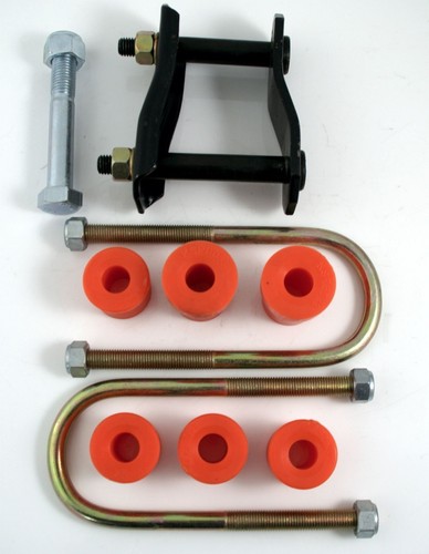 Front leaf spring - fitting, kit