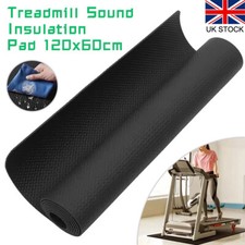 120x60cm Treadmill Mat, Exercise Equipment Mat Heavy-Duty Protective Floor Mat