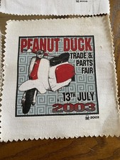 peanutduck parts fair patch not a paddy smith lambretta vespa parts fair rally p