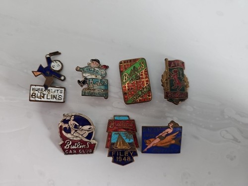 Vintage butlins pin - vintage, badges