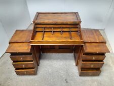 UNUSUAL THEODORE ALEXANDER MAHOGANY DESK