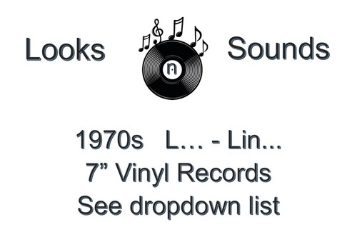 1970s vinyls various - 7",
