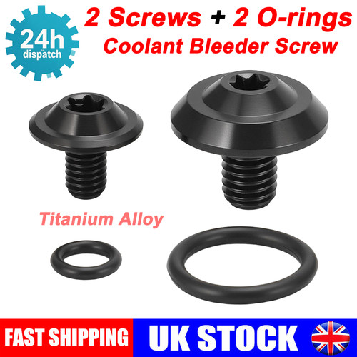 New coolant bleeder screws - uk,