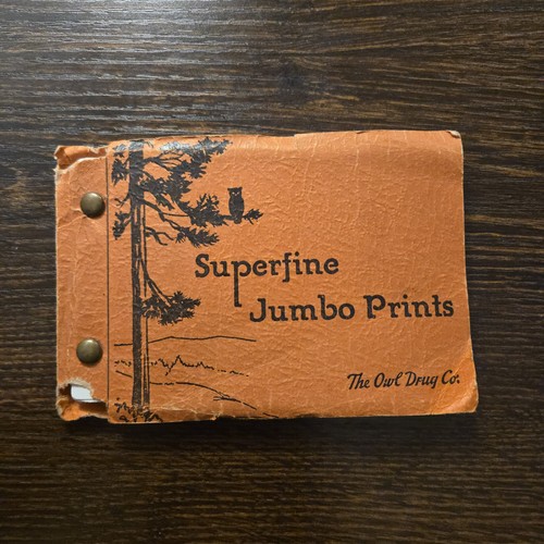 Vintage photo album of - vintage, b&w