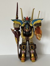 Bandai Power Rangers Wild Force Deluxe Animus Megazord 2002 Complete Set Rare