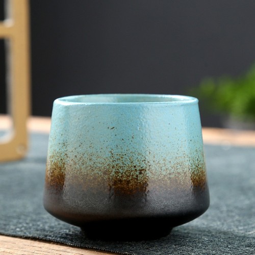 Kiln change glazed cups coarse - change,