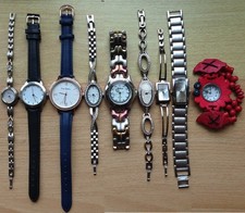 Job Lot of Ten Working Watches - Limit, Pierre Cardin and others