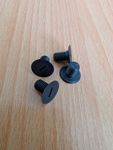 4pcs black ikea - besta, screw