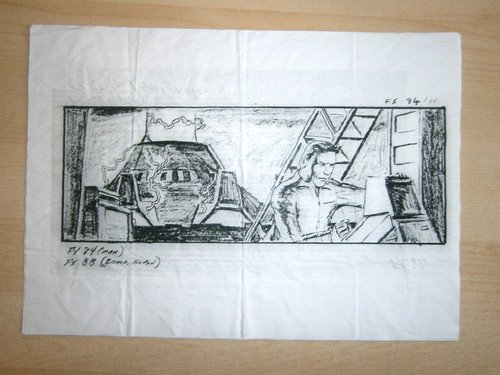 Storyboard from the movie - a,