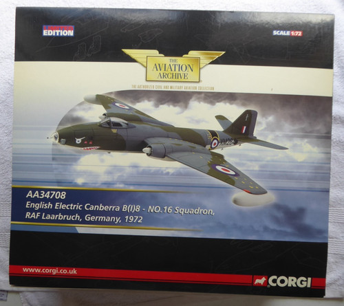 Canberra corgi aviation - canberra, -corgi