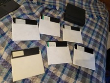 6 x  5 1/4 inch floppy disks