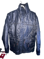 Vintage Team Honda Sport PVC Jacket Coat Lined  Men’s UK Medium VGC rare