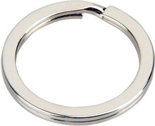 Premium Stainless Steel Split Ring Dog Cat Tag Charm Collar Upgrade Replacement