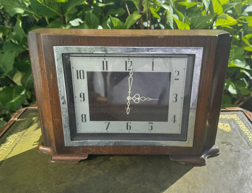 Smiths art deco mantel - deco,