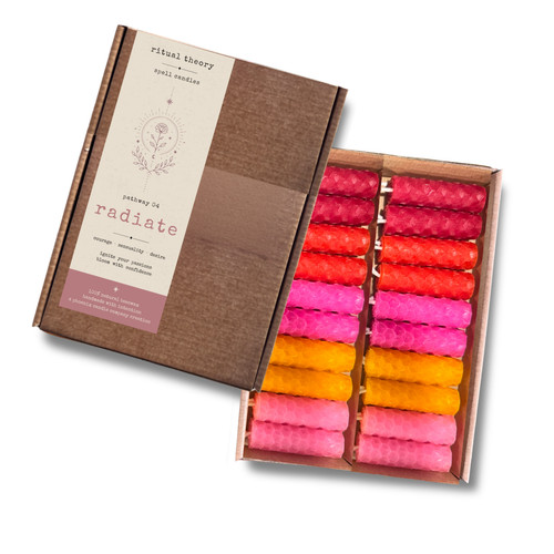 Mini beeswax spell candles - mini,