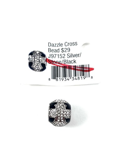 Brighton dazzle cross bead - cross,