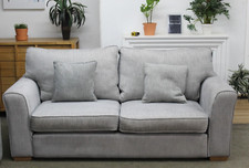 COLLINS & HAYES, HEATH MEDIUM SOFA IN BLISS PEBBLE FABRIC RRP£2018