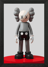 Kaws Companion Figure on Red