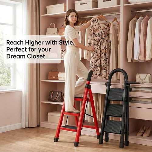 Tier folding step ladder - folding, 500