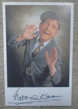 Norman Wisdom hand signed