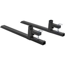 Uimoso Clamp-On Tractor Forks 2000lbs Capacity 43" Heavy-Duty Bucket Attachments