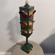 Vintage 1960's Traffic light bar open last call closed lamp Rare Retro